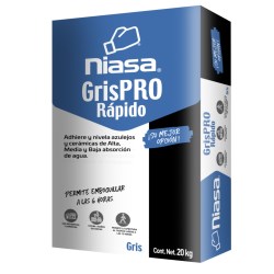 ADHESIVO GRIS PRO RAPIDO 20 KG