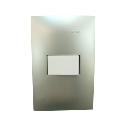 PLACA CON 1 APAGADOR 2 VIAS ALUM-BLANCO No. 25101-630LW LINEA S25P