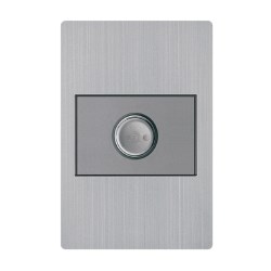 PLACA DE CONTACTO DIMMER ILUMINACIÓN 100 WATTS ACERO INOXIDABLE INNLITE APL-111