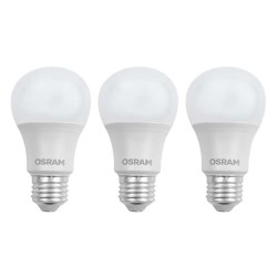 PAQUETE 3 FOCOS 8.5 WATTS LED LEDVANCE 80379