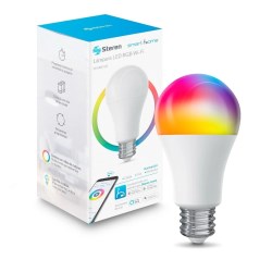 FOCO LED RGB CONTROLADO POR WI-FI 10W No. SHOME-120 STEREN