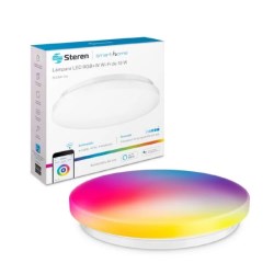 LAMPARA PLAFON LED WIFI RGB 18 W No. SHOME-126 STEREN