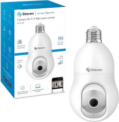 CAMARA WIFI ROBOTIZADA 3MPX PARA SOCKET No. CCTV-238 STEREN