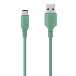 CABLE USB A MICRO USB DE 1 M COLOR VERDE No. USB-350 STEREN