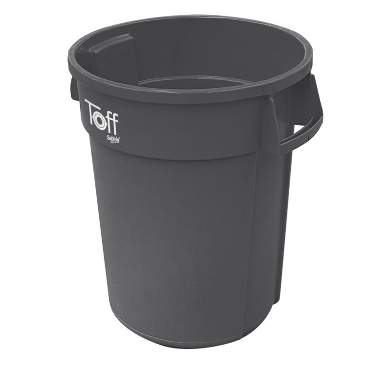 CONTENEDOR TOFF SABLON 60 LTS (15.87 GAL) GRIS No. 9204GR CONTENEDOR TOFF SABLON 60 LTS (15.87 GAL) GRIS No. 9204GR
