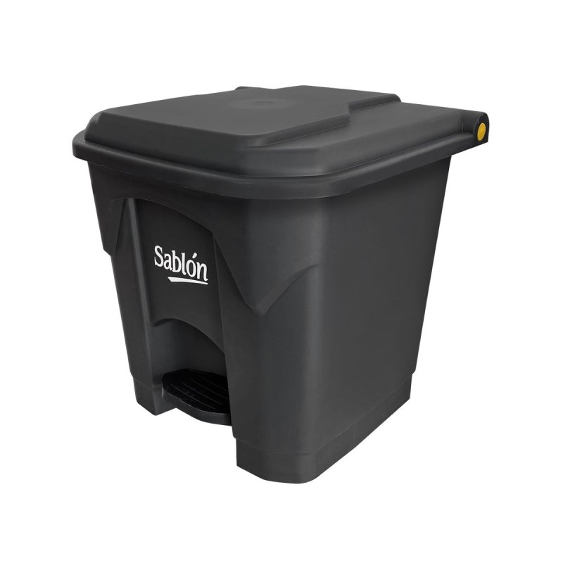 CESTO DE PEDAL 30 LITROS SABLON (7.9 GAL) GRIS No. 8611P CESTO DE PEDAL 30 LITROS SABLON (7.9 GAL) GRIS No. 8611P
