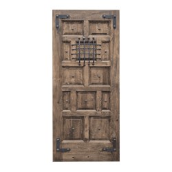 PUERTA RUSTICA RANCHO 2.13 METROS