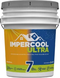 IMPERCOOL ULTRA 7 AÑOS FIBRATADO CUBETA 22.8 LTS