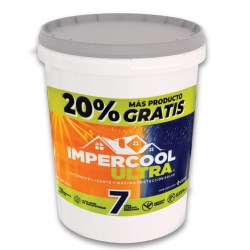 IMPERCOOL ULTRA 7 AÑOS FIBRATADO CUBETA 22.8 LTS