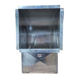 CODO LAMINA P/AIRE C/GTINA 14X14X10"