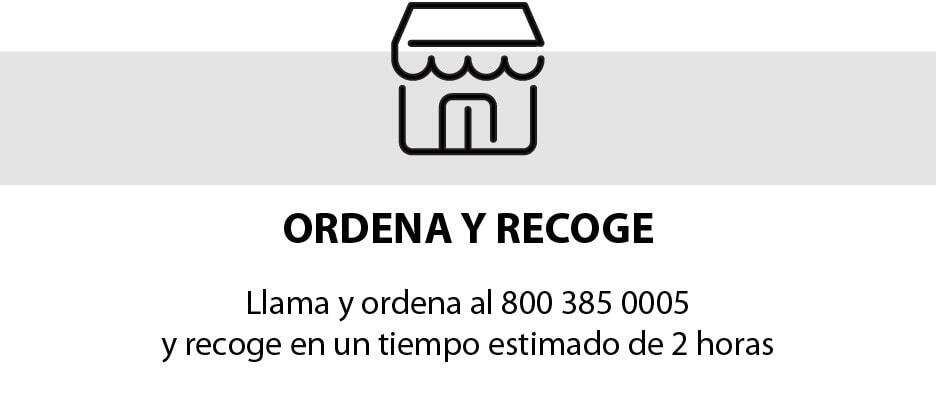 Ordena y recoge en sucursal